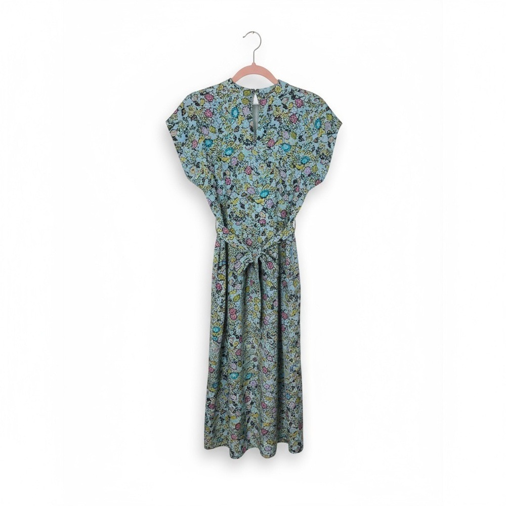 Sundance Silk Dress with‎ Floral Design Size 4 - Picture 3 of 6